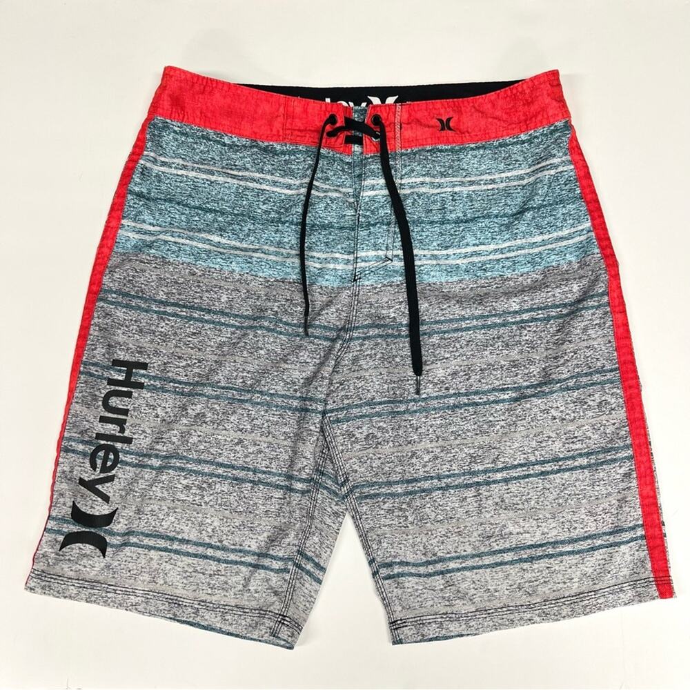 Hurley | Phantom Blue Stripe Boardshorts